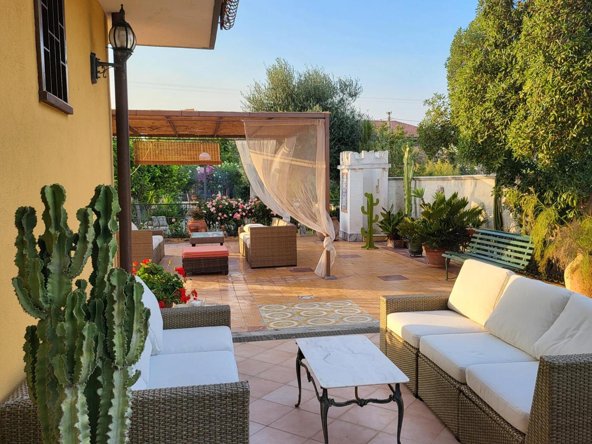 Villa Sicels - Agnone Beach - Syracuse Аньоне-Баньи Экстерьер фото