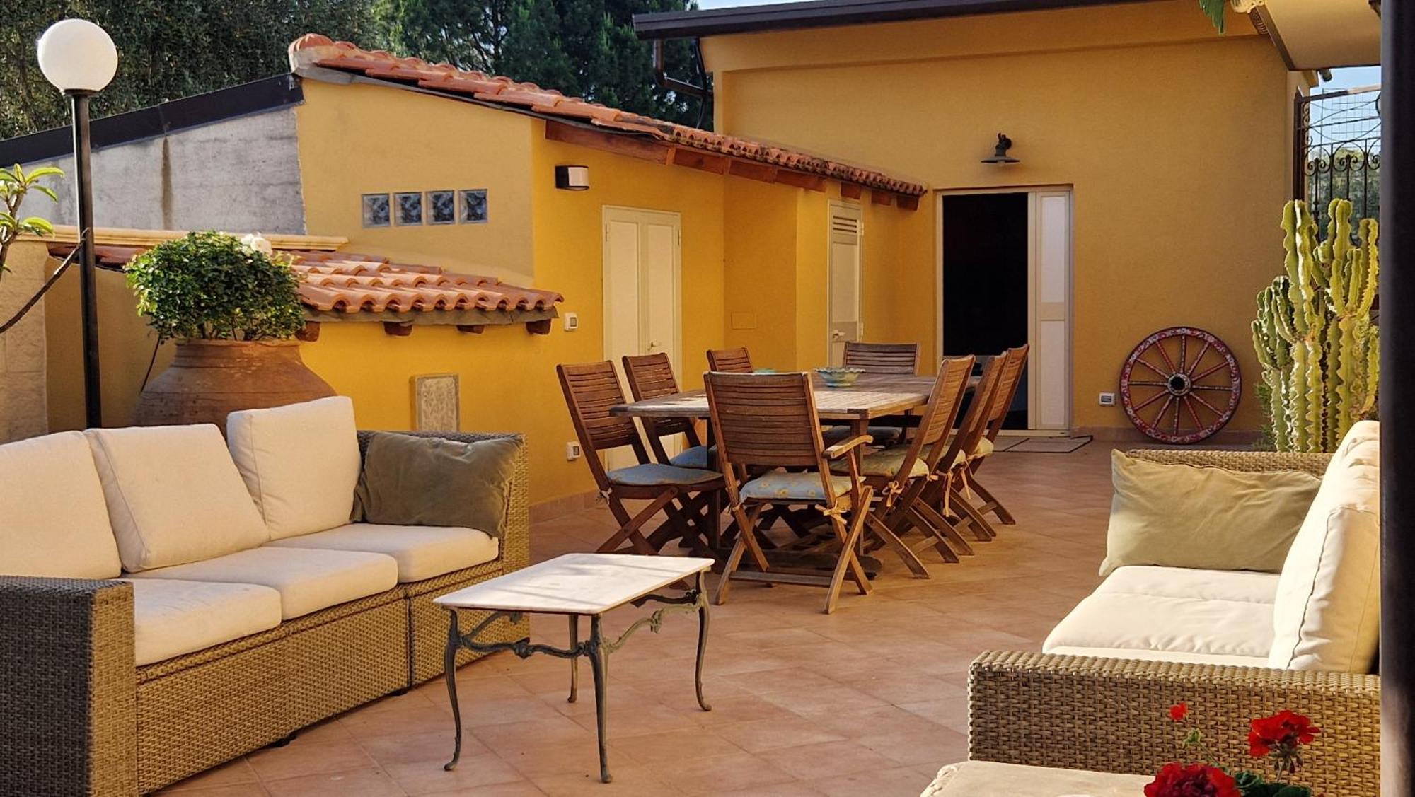 Villa Sicels - Agnone Beach - Syracuse Аньоне-Баньи Экстерьер фото